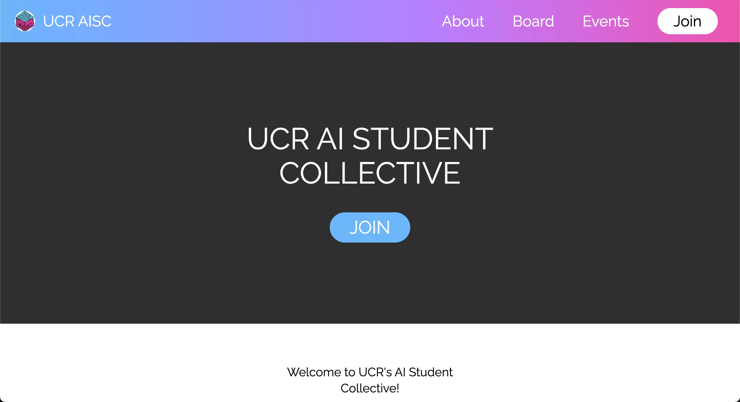 AI Student Collective Website