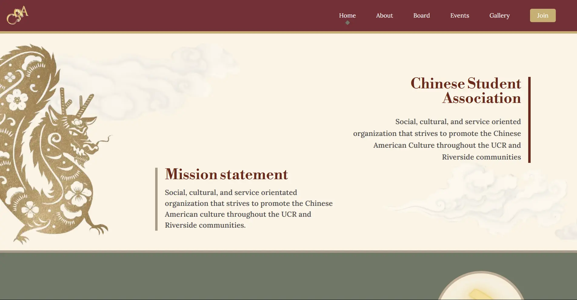 Chinese Student Association Website