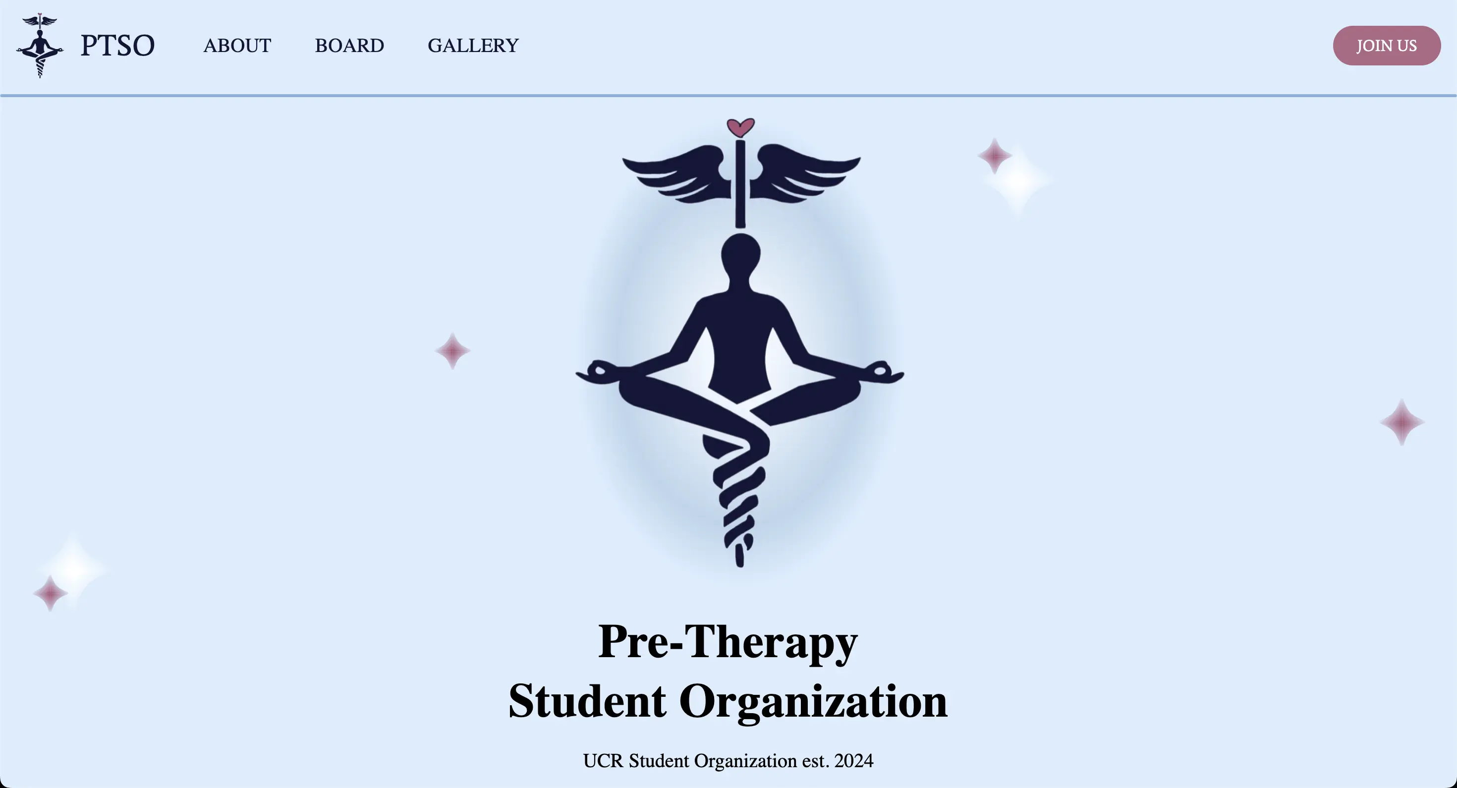 Pre-Therapy Student Organization Website